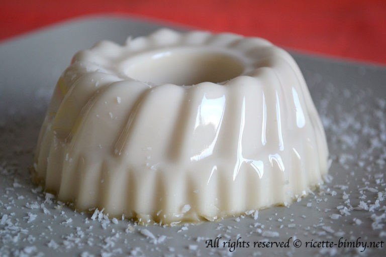 Budino al cocco Bimby