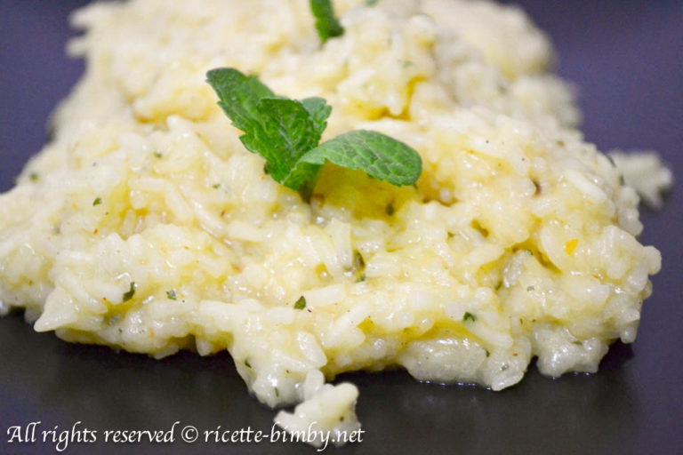 Riso basmati al profumo di menta Bimby