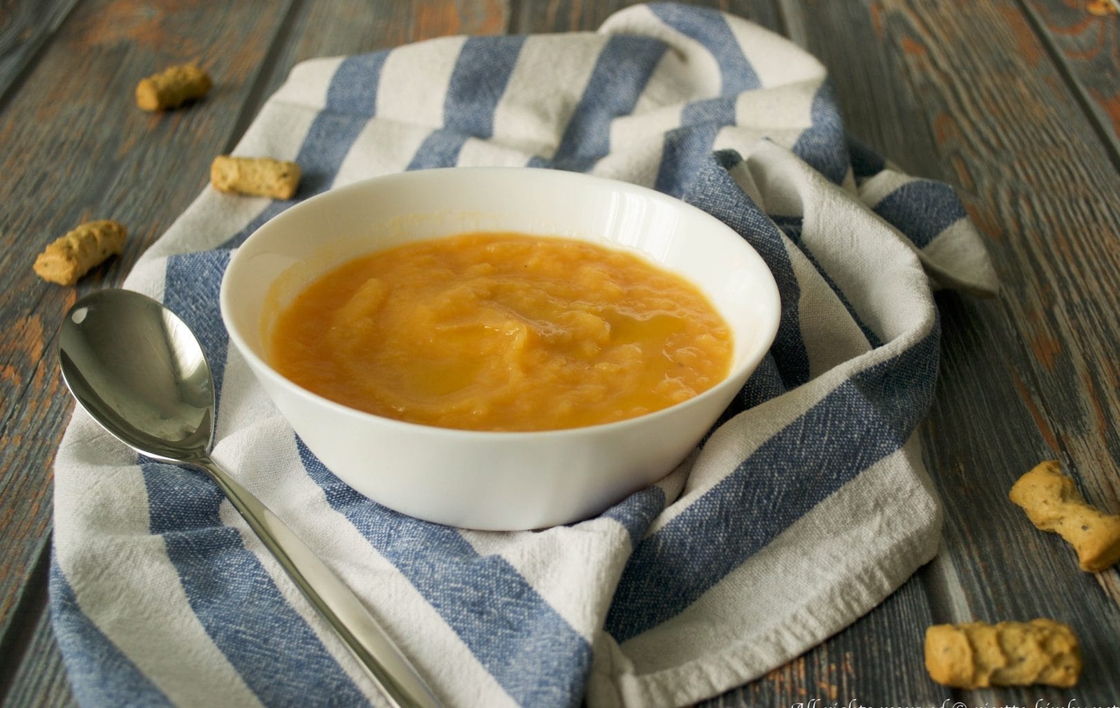 Vellutata di patate e zucca Bimby