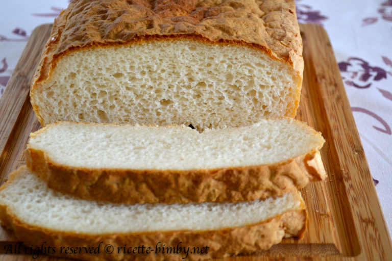 Pane in cassetta Senza Glutine Bimby
