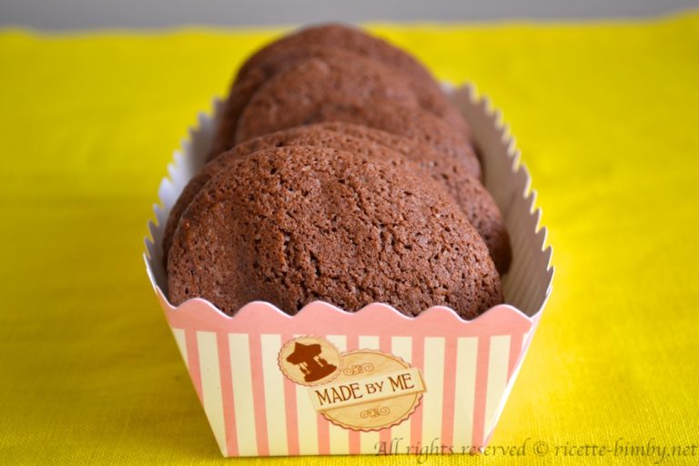 Biscotti con gocce di cioccolato senza glutine Bimby • Ricette Bimby