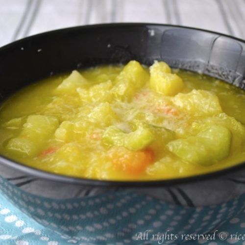 Zuppa di patate e zucchine Bimby • Ricette Bimby