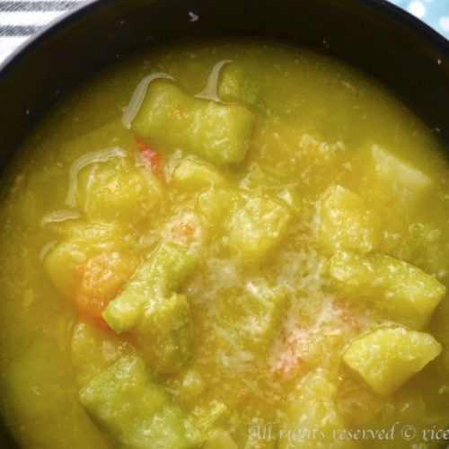 Zuppa di patate e zucchine Bimby • Ricette Bimby