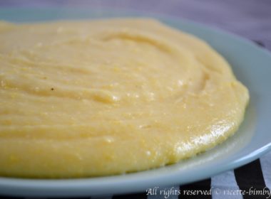 Polenta con caprino Bimby