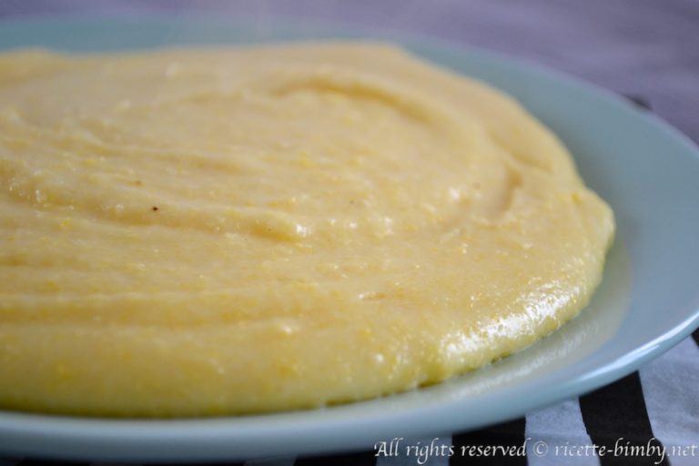 Polenta con Caprino Bimby