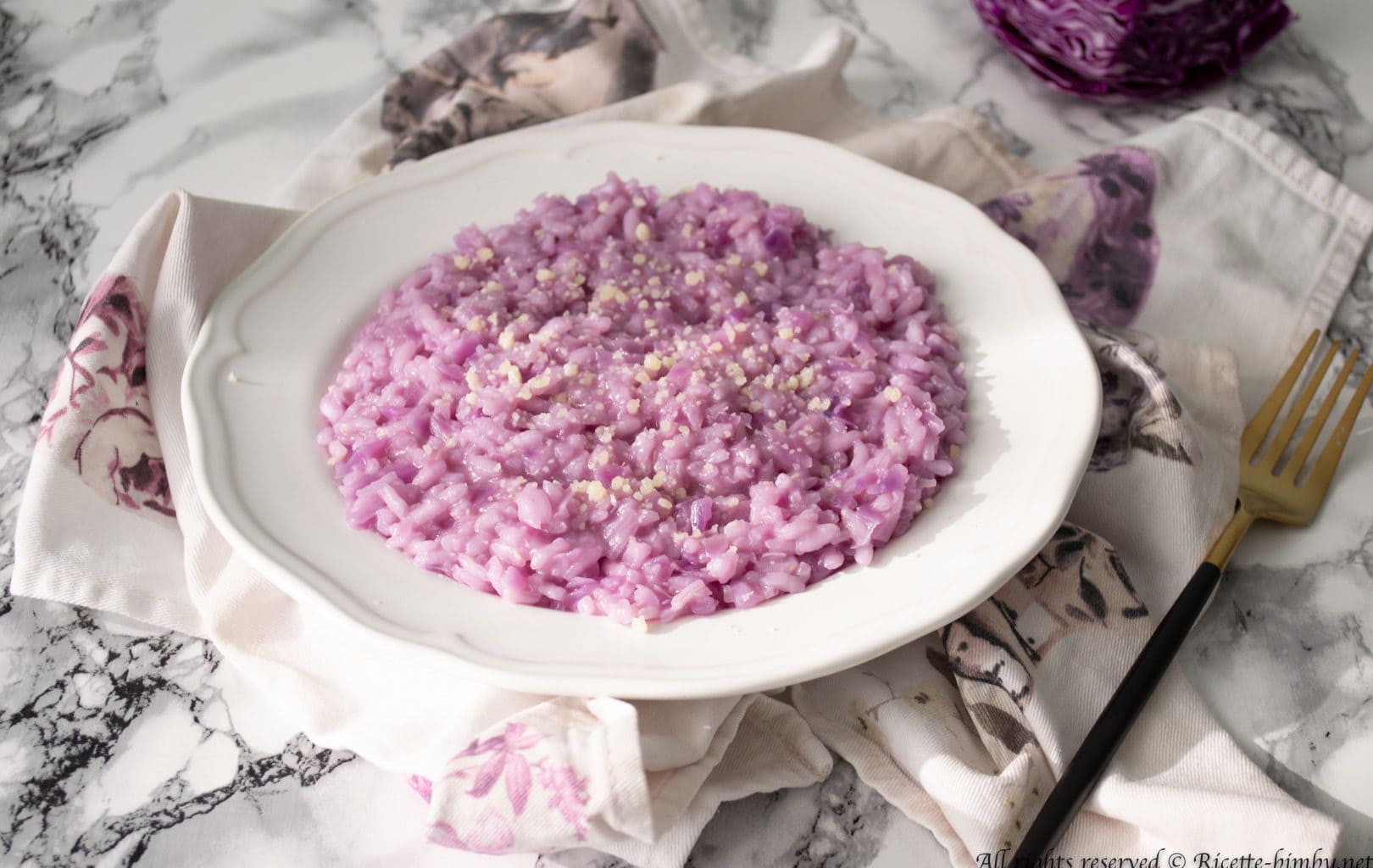 Risotto al cavolo viola Bimby