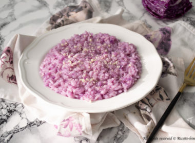 Risotto al cavolo viola Bimby