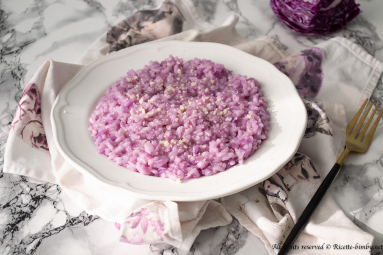 Risotto al cavolo viola Bimby