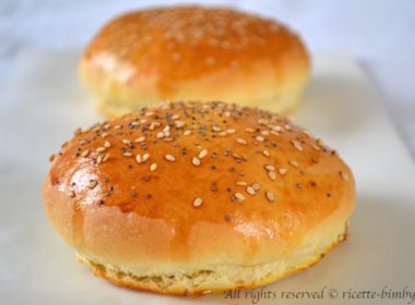 Panini per Hamburger - Burger Buns Bimby
