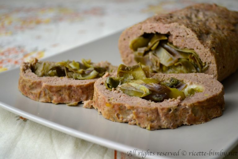 Polpettone ai carciofi Bimby