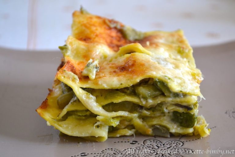 Lasagne alle verdure Bimby