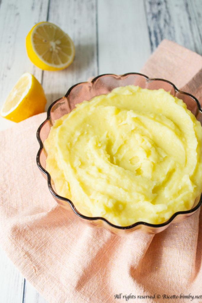 Purè al limone bimby
