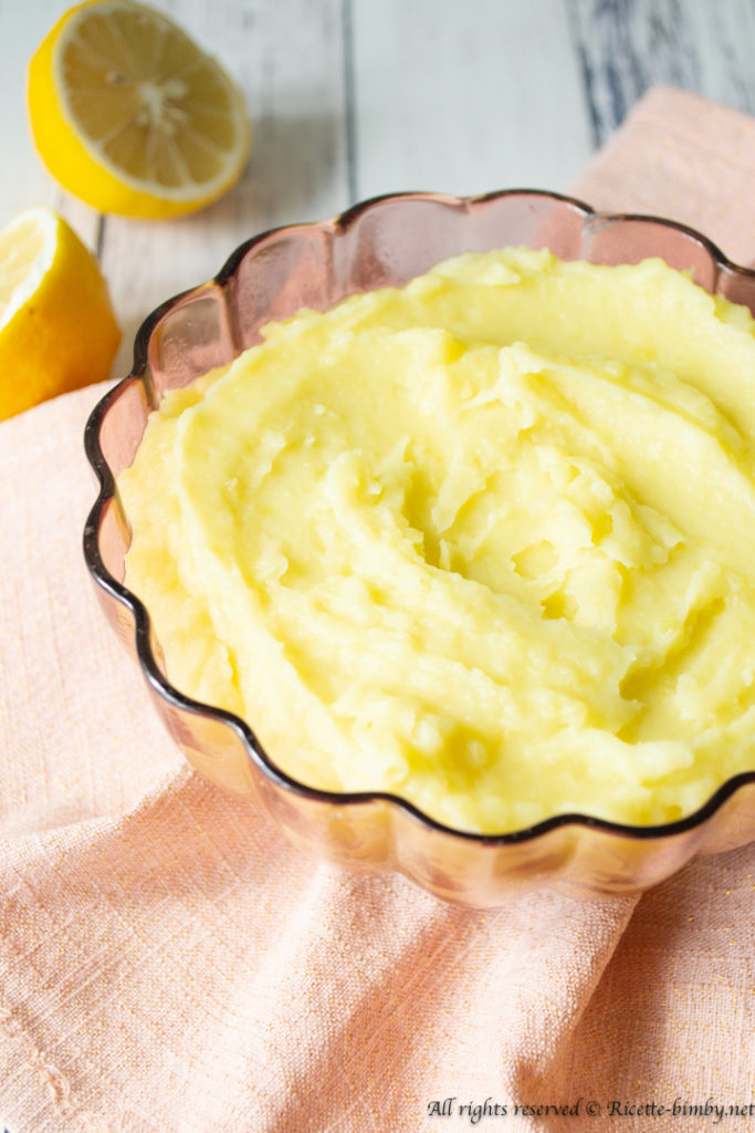 Purè al limone bimby