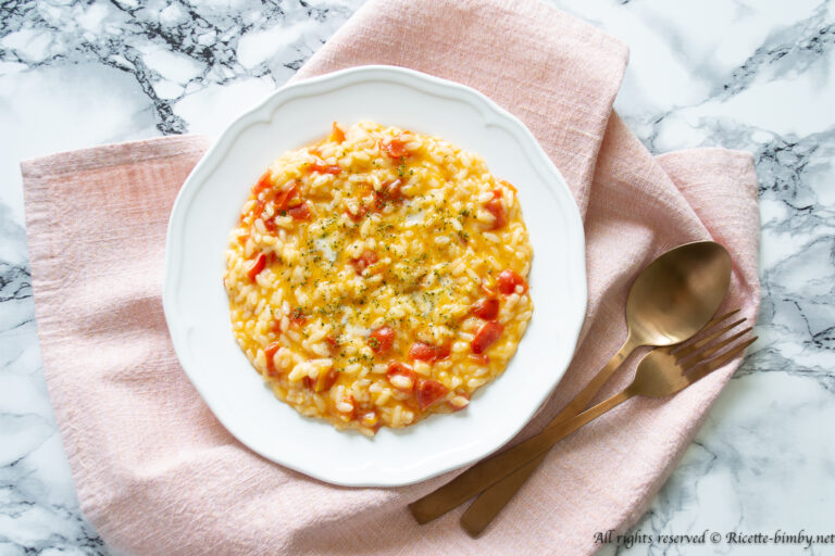 Risotto ai pomodorini e mozzarella Bimby