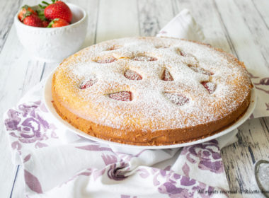 Torta alle fragole vegan Bimby