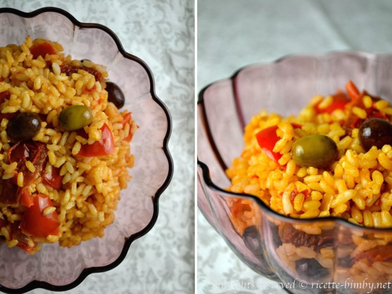 Insalata di riso integrale ai pomodori Bimby