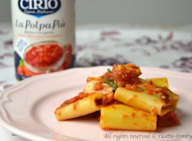 Paccheri al sugo di baccalà Bimby