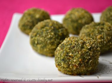 Polpette di pesce e spinaci Bimby