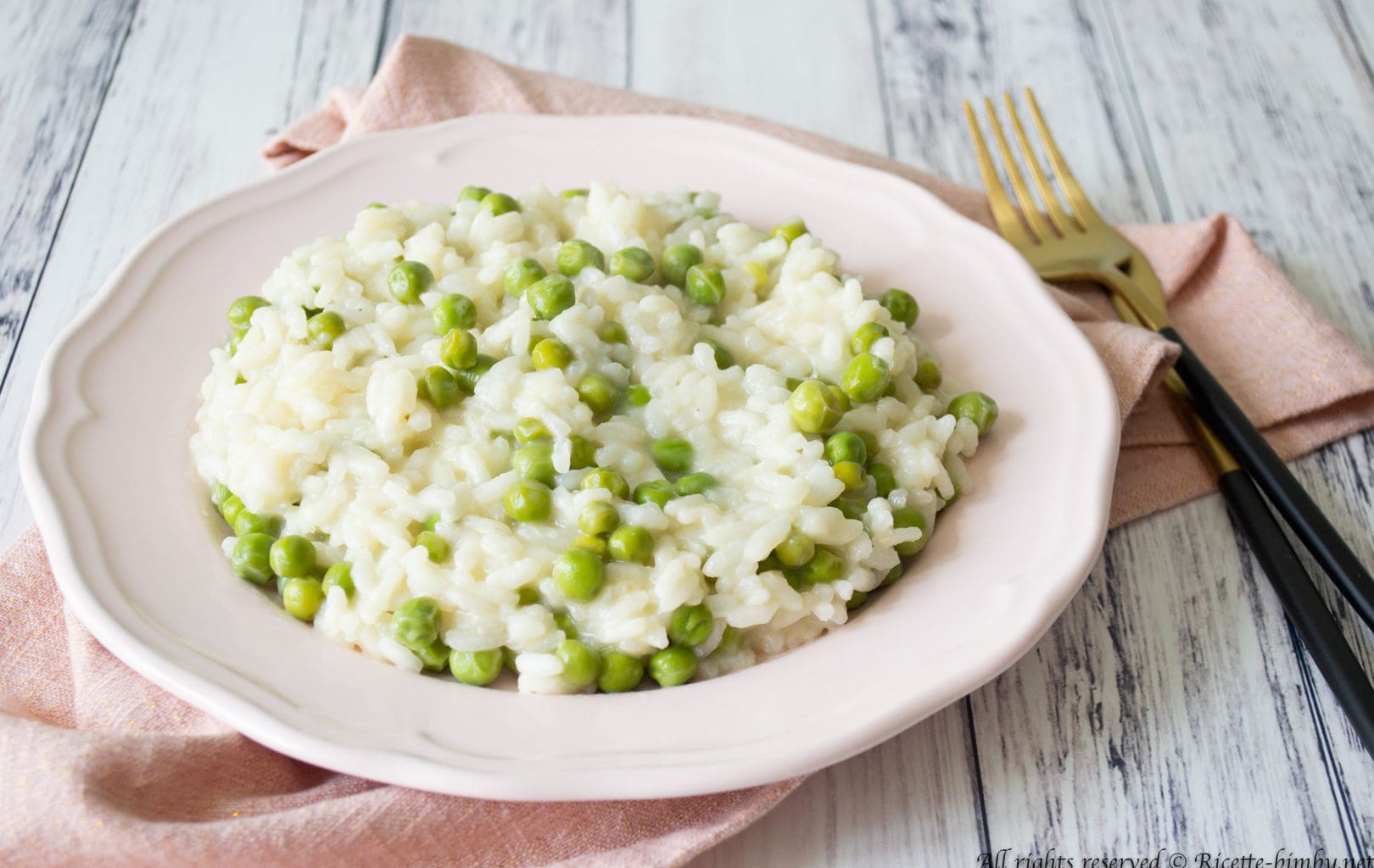 Risotto ai piselli Bimby