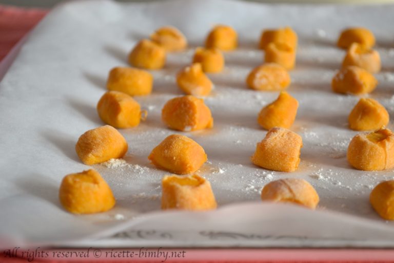 Gnocchi di zucca Bimby