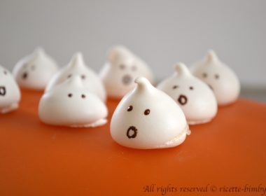 Meringhe di Halloween Bimby