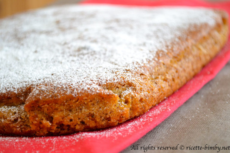 Torta di noci e carote Bimby