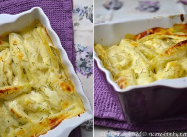 Finocchi gratinati al brie Bimby