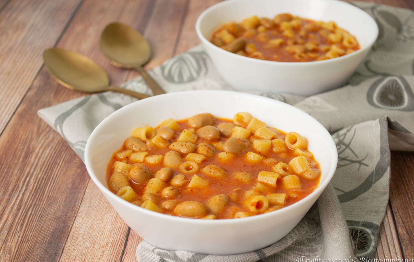 Pasta e fagioli Bimby