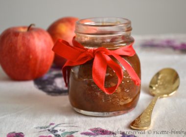 Chutney di mele e zenzero Bimby