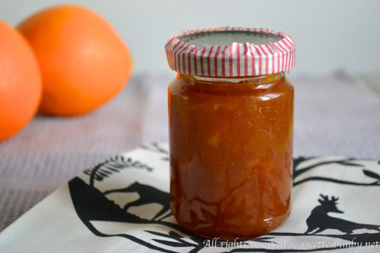 Marmellata di arance e cipolle Bimby