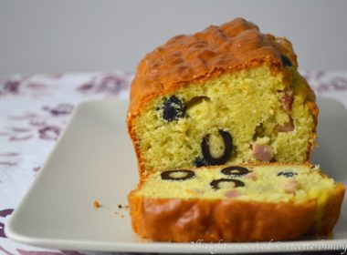 Plumcake olive e prosciutto Bimby