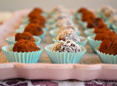 Tartufi al cioccolato fondente Bimby