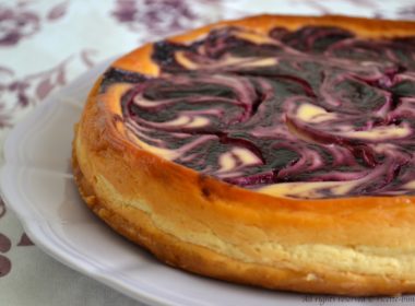 Cheesecake marmorizzata ai frutti di bosco Bimby