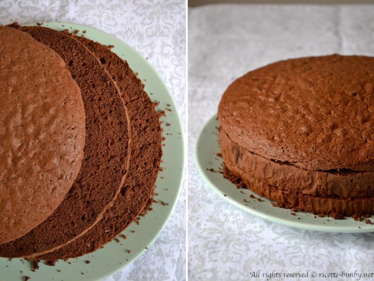 Pan di Spagna al cacao Bimby