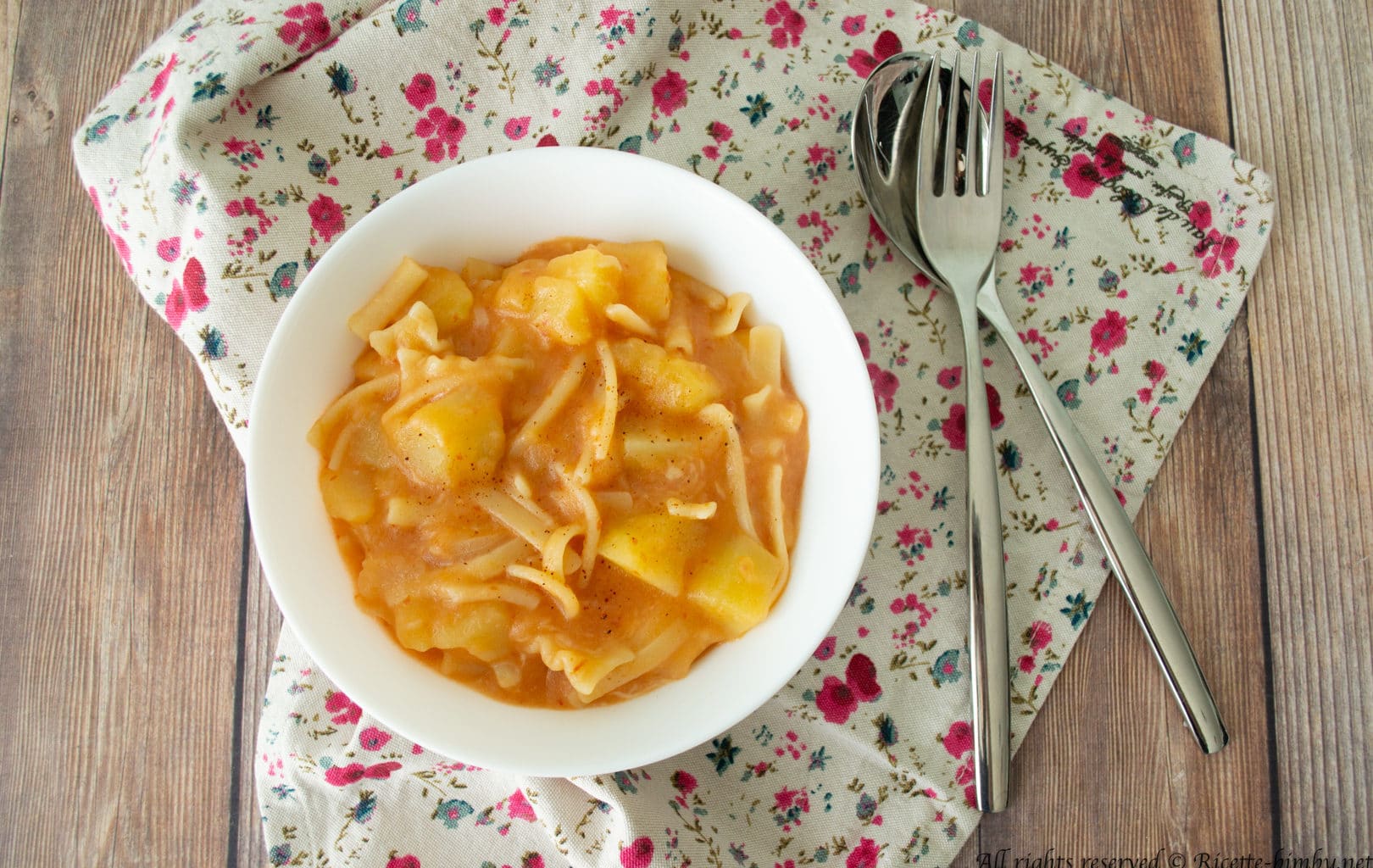 Pasta e patate Bimby