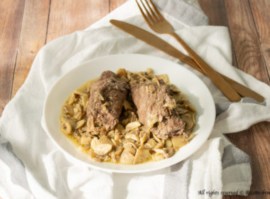 Involtini di vitello con funghi Bimby