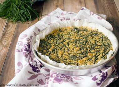Frittata agli agretti Bimby