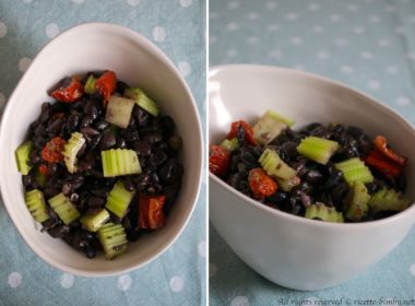 Insalata di fagioli e pomodori secchi Bimby