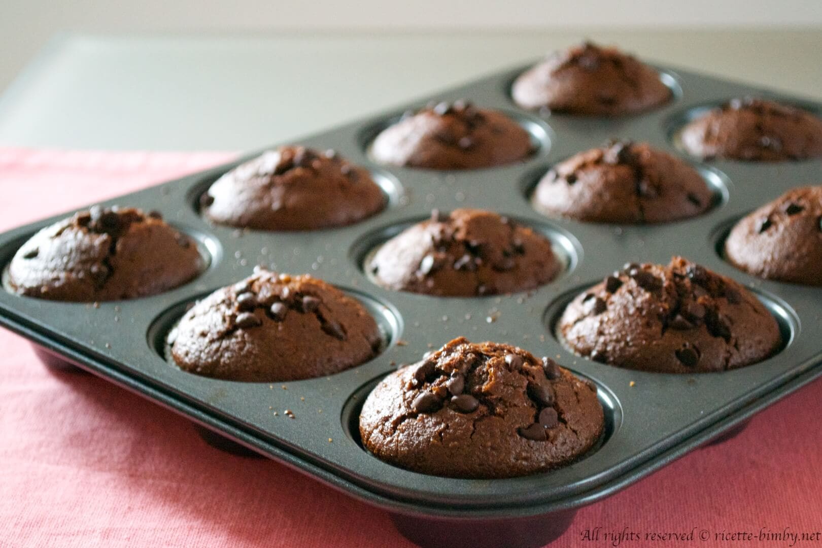 Muffin di segale e cioccolato Bimby • Ricette Bimby