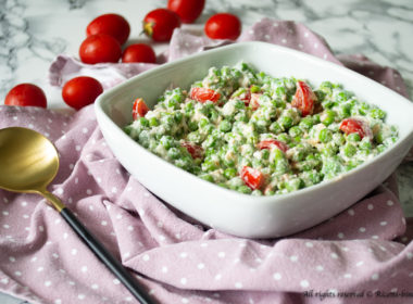 Insalata di piselli e feta Bimby