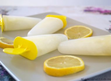 Ghiaccioli al limone Bimby