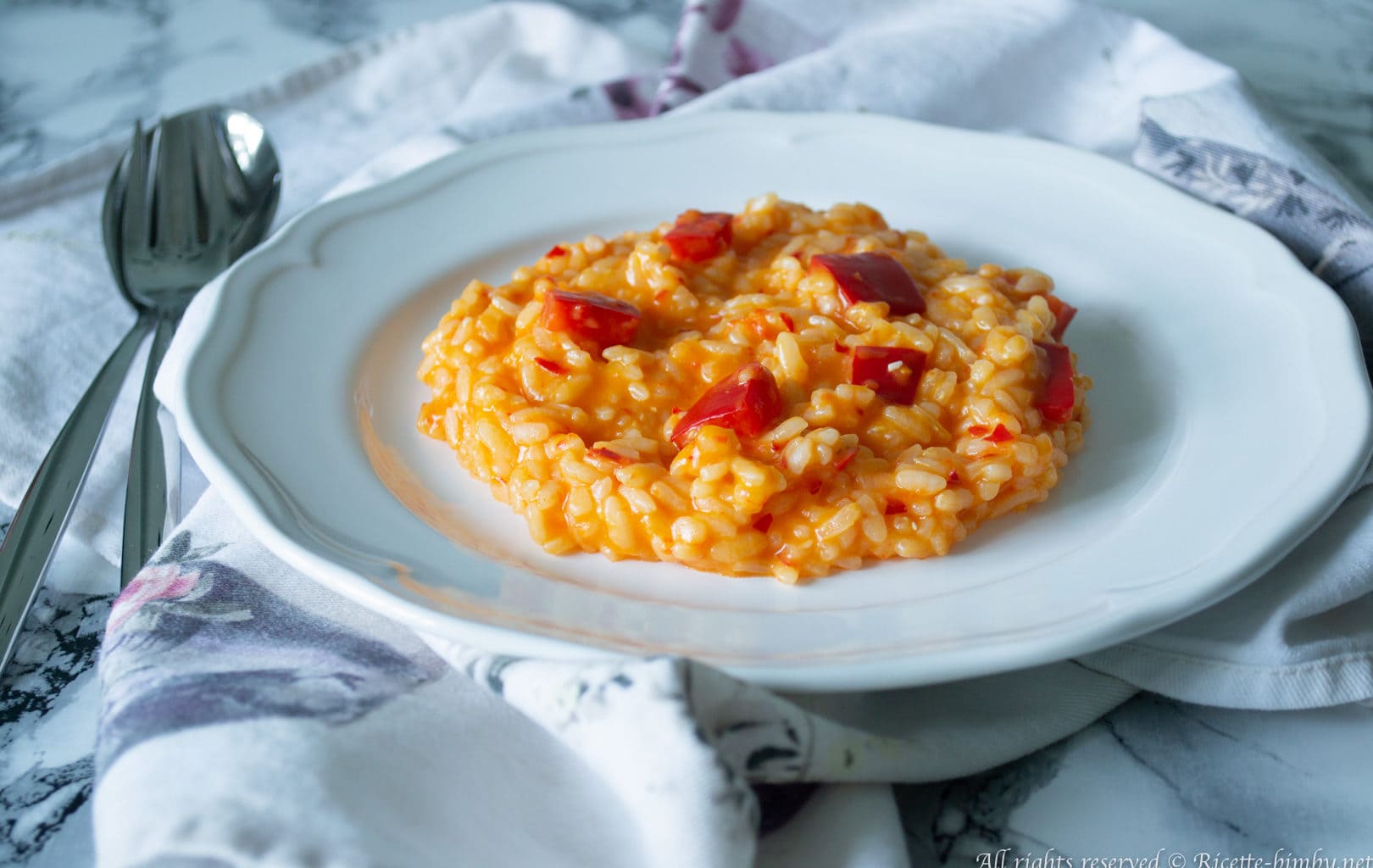Risotto ai peperoni Bimby