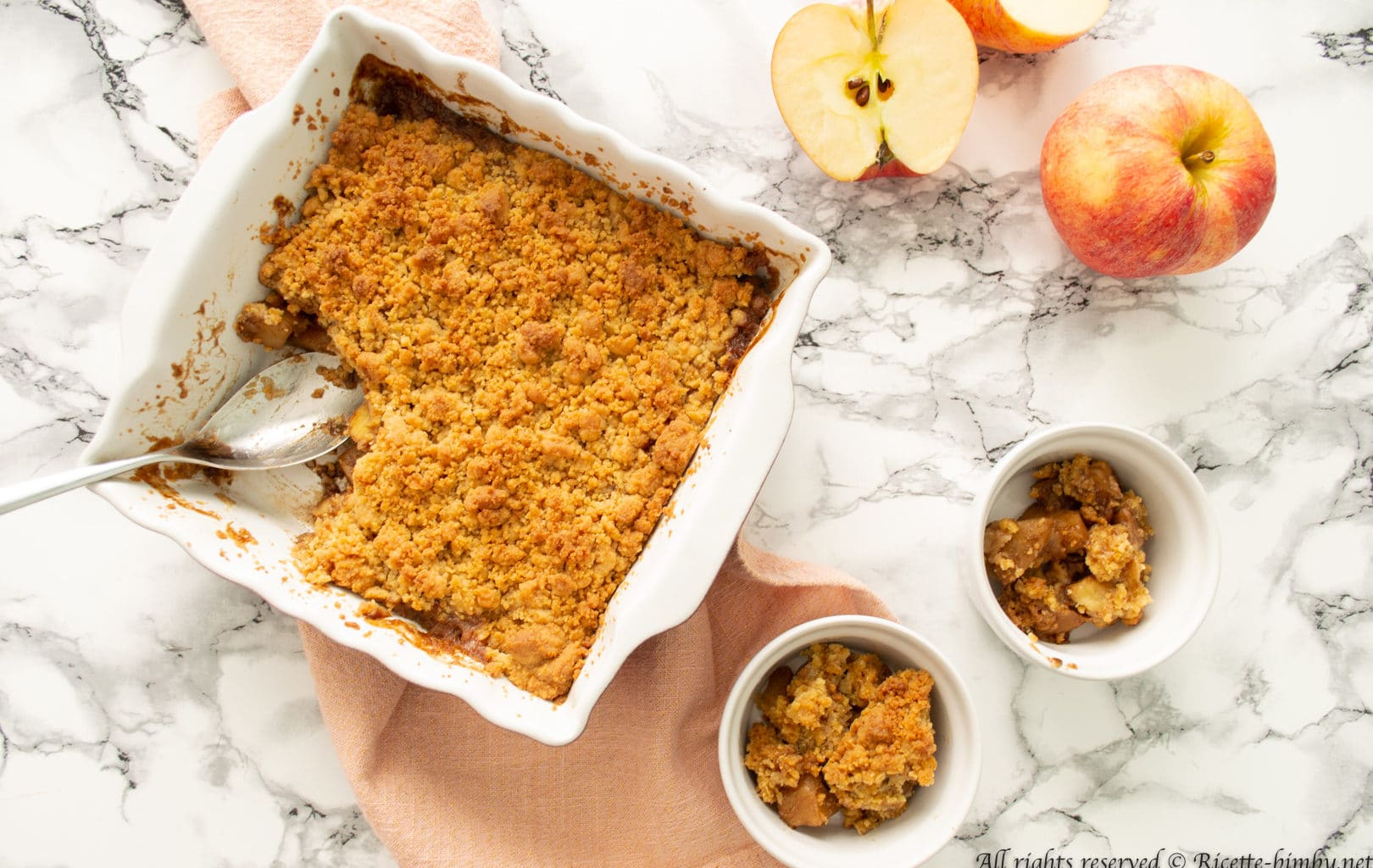 Crumble di mele Bimby