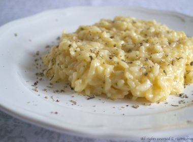 Risotto al castelmagno Bimby