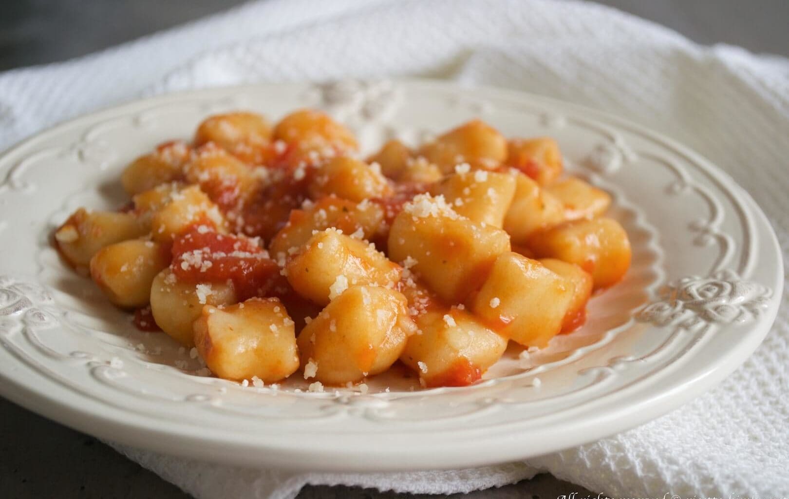 Gnocchi all'acqua Bimby