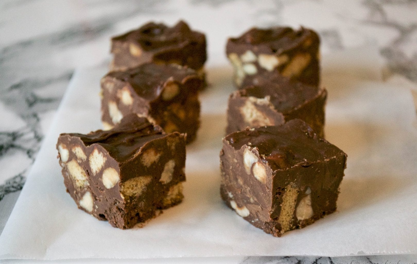 Fudge al cioccolato e biscotti Bimby