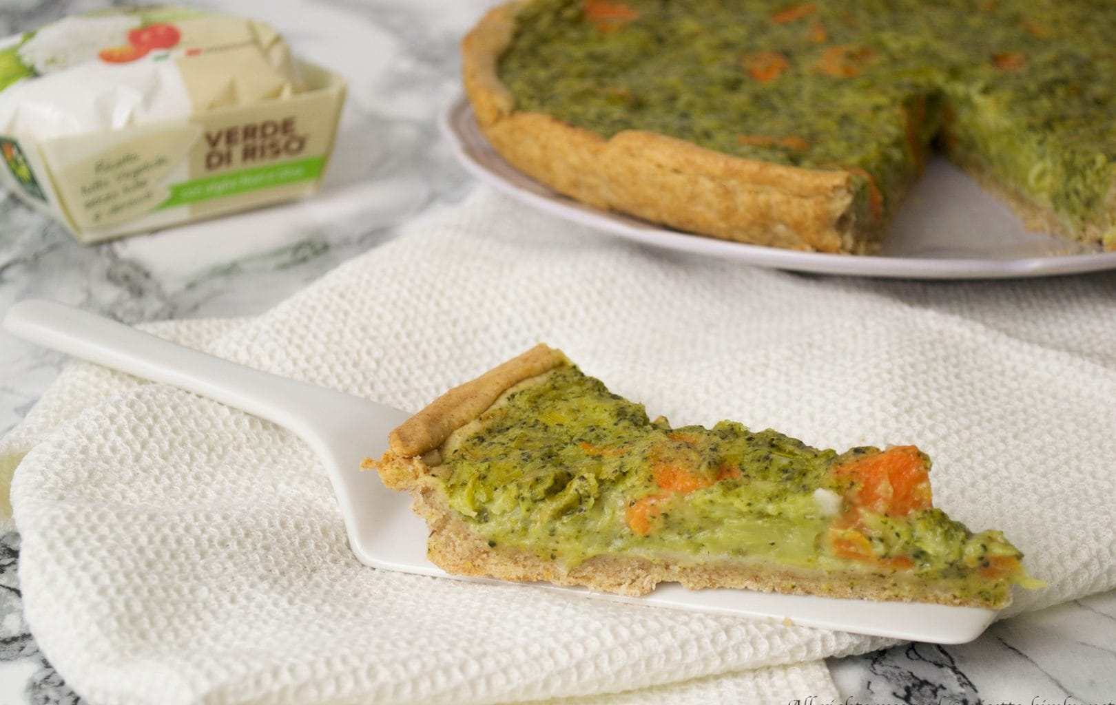 Torta salata broccoli e zucca Bimby