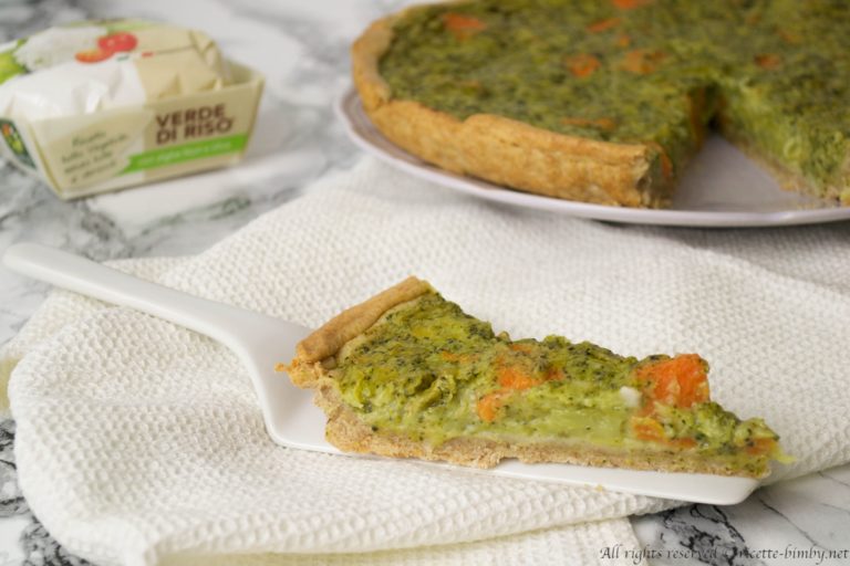 Torta salata broccoli e zucca Bimby