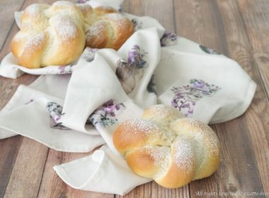 Brioche al limone senza burro Bimby