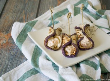 Involtini di melanzane ripieni Bimby
